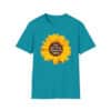 Be the Sunshine Sunflower T-Shirt in Tropical Blue