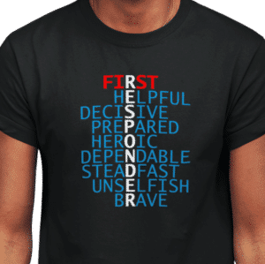 Brave First Responder T-shirt
