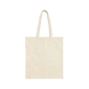 A Teacher’s Qualities Canvas Tote Bag - back side is blank