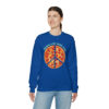 peace-a be with you Crewneck Sweatshirt in Royal Blue