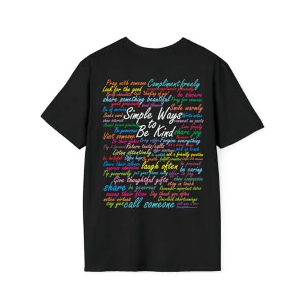 Simple Ways to Be Kind T-shirt in Chocolate Black