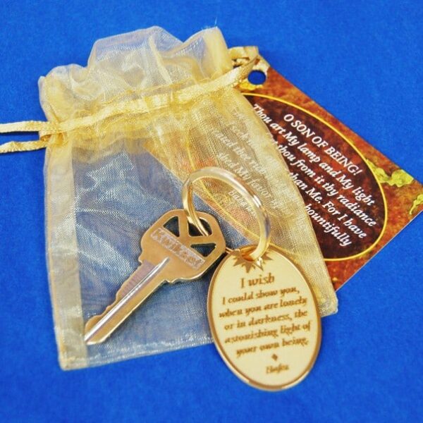 You are loved key ring gift set