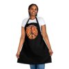“I’m a Peace-a Lover” Pizza Apron - front