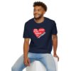 No Room in My Heart for Prejudice Cotton Softstyle T-Shirt - Navy