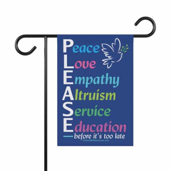 Peace, Love, Empathy PLEASE - Front