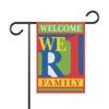 WeR1 (We Are One) Family Garden & House Banner, 12" x 18"