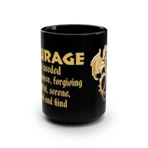 Dragon of Courage 15oz Coffee Mug