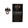 Dragon Card and Charm