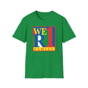 WeR1 (We Are One) Family T-Shirt in Irish Green