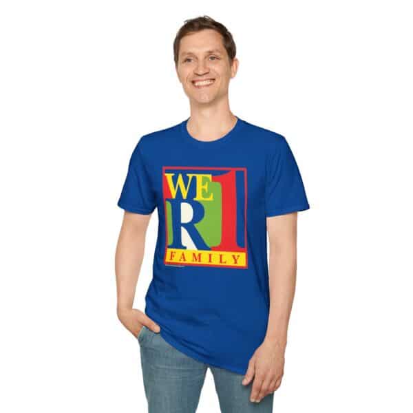 WeR1 (We Are One) Family T-Shirt in Royal Blue