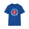 Emotional Support Human T-Shirt in Royal Blue