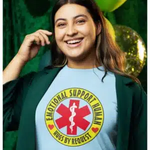 Emotional Support Human T-Shirt (2-Versions)