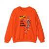 Blessed to the Bone Sweatshirt in Orange