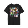 Back of Bee Kind Honeycomb Quilt 2-sided T-Shirt - Black