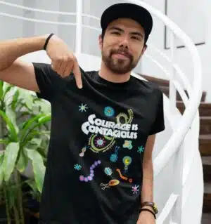 Courage is Contagious T-shirt