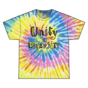 Unity in Diversity Tie Dye Tee