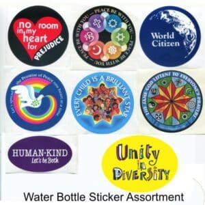 Interfaith Water Bottle Sticker Assortment