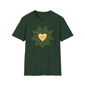 Illumine My Heart T-Shirt - Forest Green