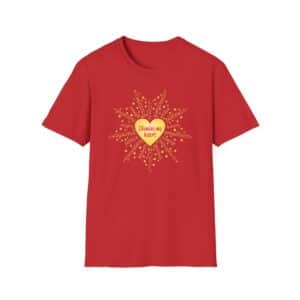 Illumine My Heart T-Shirt - Red