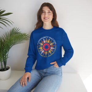 Community Matters Sweatshirt - Royal