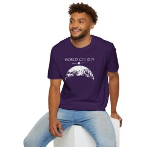 World Citizen T-Shirt - Purple