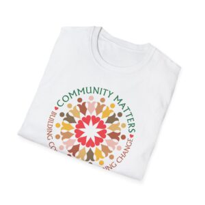 Community Matters T-Shirt - White