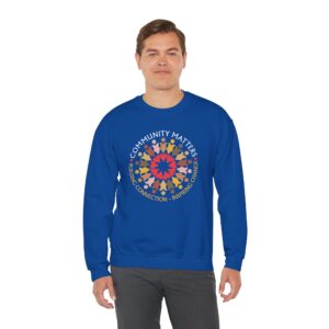 Community Matters Sweatshirt - Royal