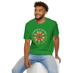 Community Matters T-Shirt - Irish Green