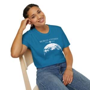 World Citizen T-Shirt - Antique Sapphire