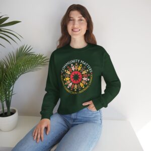 Community Matters Sweatshirt - Forest Green