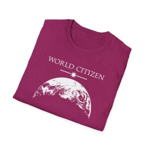World Citizen T-Shirt - Antique Heliconia