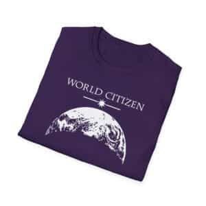World Citizen T-Shirt - Purple