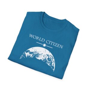 World Citizen T-Shirt - Antique Sapphire