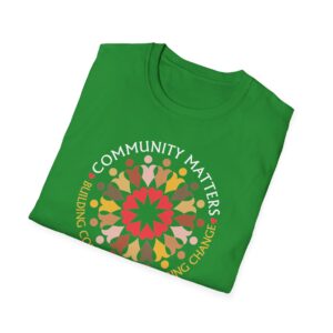 Community Matters T-Shirt - Irish Green