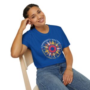 Community Matters T-Shirt - Royal