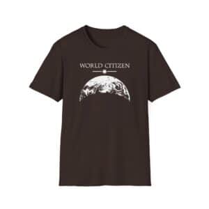World Citizen T-Shirt - Dark Chocolate