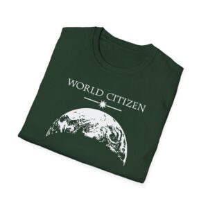 World Citizen T-Shirt - Forest Green