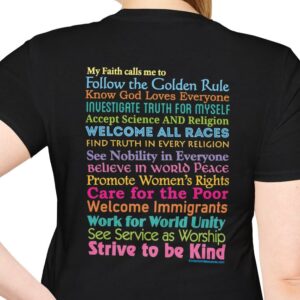My Faith Calls Me to... Spiritual Principles T-shirt