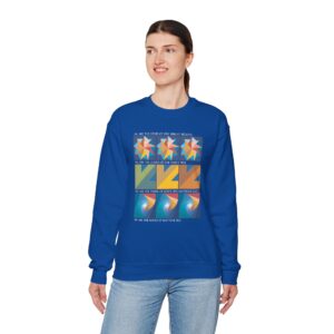 Colors of One Quilt Sweatshirt - Royal