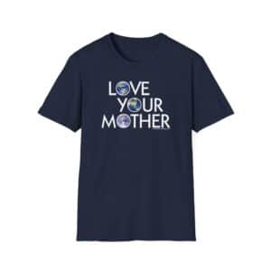 Love Your Mother T-Shirt in Navy