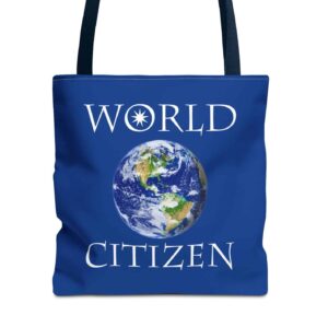 World Citizen/My Home 2-sided Bag - Front