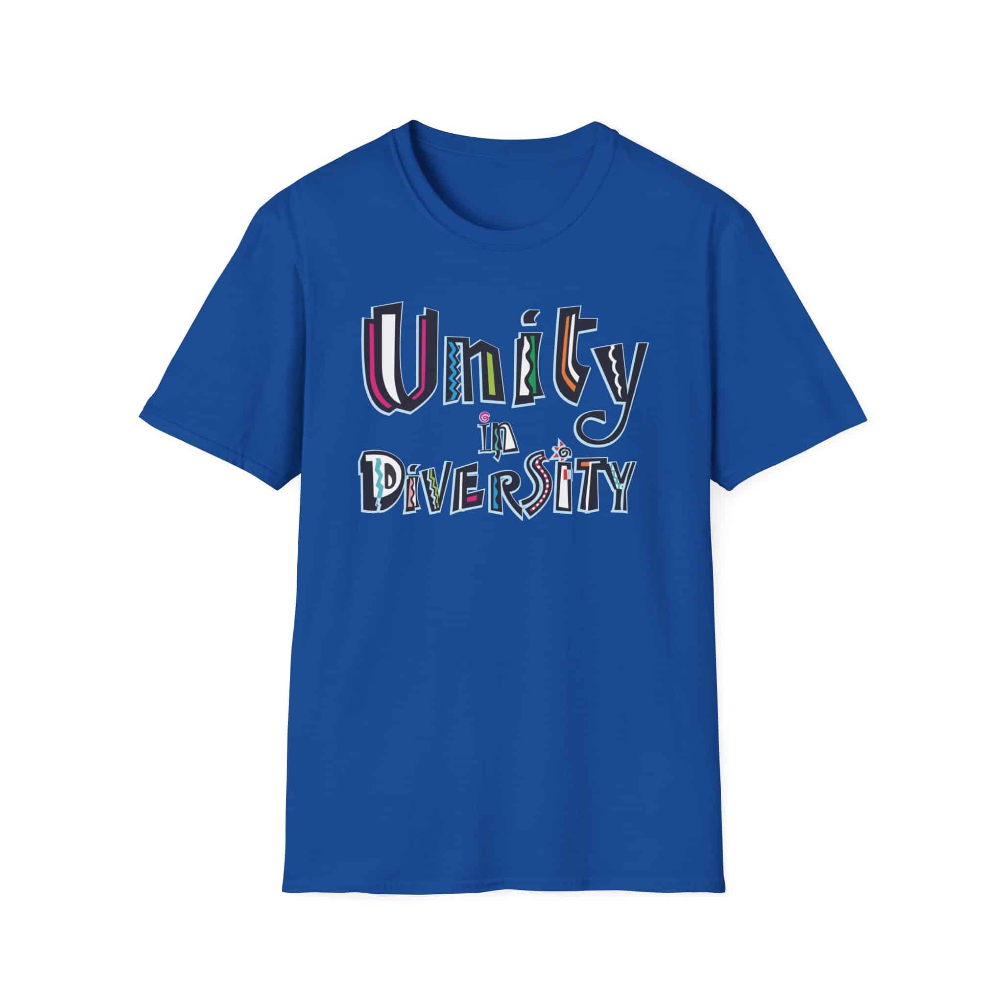Unity in Diversity T-Shirt - Royal
