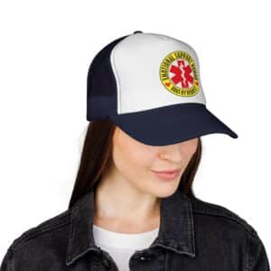Emotional Support Human Trucker Caps - Dark Navy