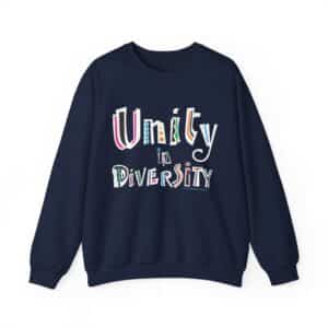 Unity in Diversity Crewneck Sweatshirt - Navy