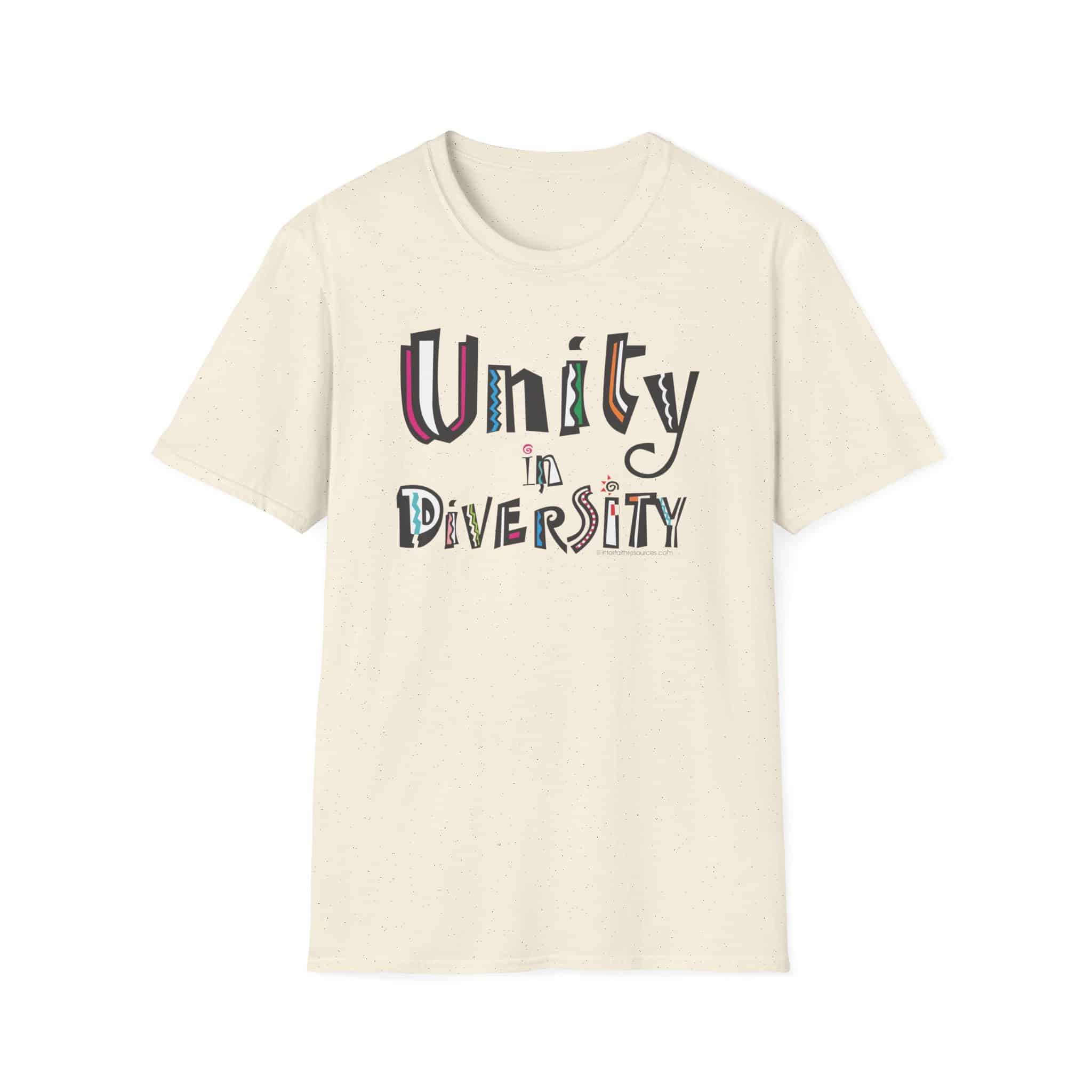 Unity in Diversity T-Shirt - Natural