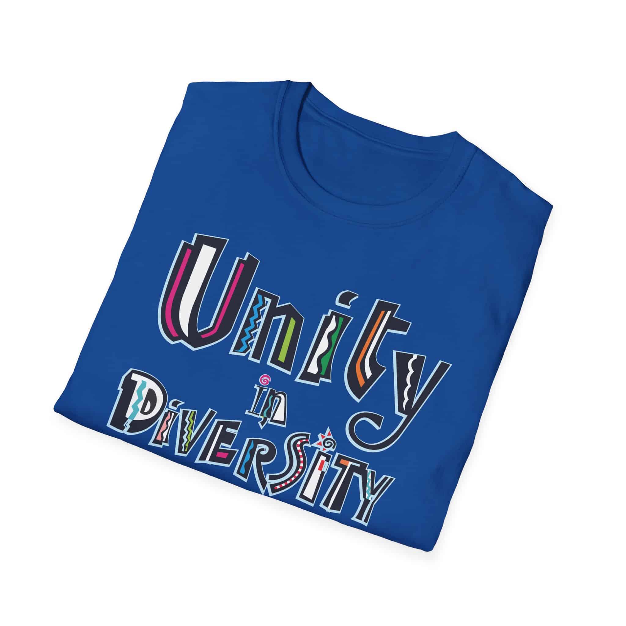Unity in Diversity T-Shirt - Royal