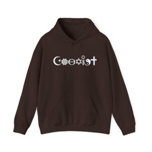 CoeXisT Hooded Sweatshirt - Dark Chocolate