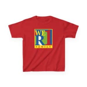WeR1 (We Are One) Family Kid’s Tee - Red