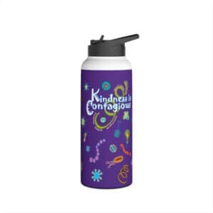“Kindness is Contagious” Water Bottle - 32oz