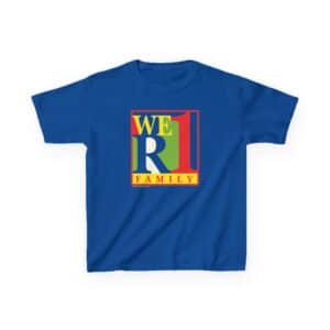 WeR1 (We Are One) Family Kid’s Tee - Royal Blue